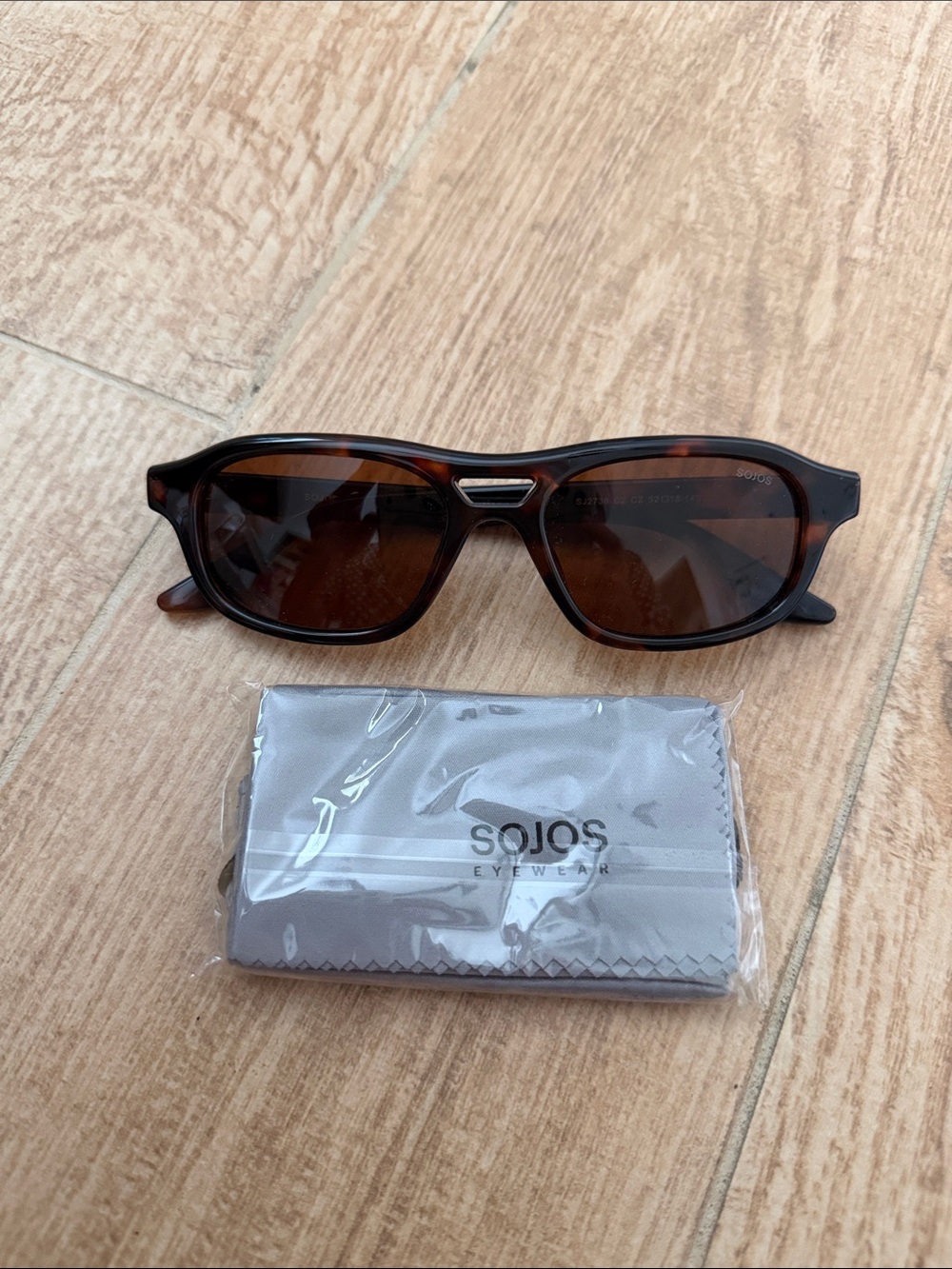 SOJOS Tortoiseshell Sunglasses with Brown Lenses
